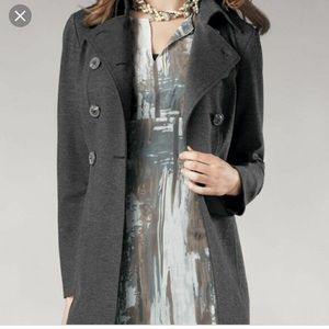 Cabi Ponte gray trench coat